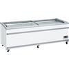 Congelatore a isola professionale con vetri scorrevoli curvi - 1100 Litri - -18/-15°C - VF 2500SW