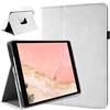 doupi Deluxe Custodia per iPad PRO (10,5 Pollici) & iPad Air 3 (2019), 360 Gradi Rotable Protezione con Smart Funzione Sleep/Wake Up Etui Stare in Piedi Protettiva, Bianco