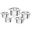 Zwilling Batteria di Pentole 9 pz Passion Acciaio Inox