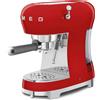 Smeg Macchina da Caffè Espresso Rossa Anni 50 ECF02RDEU