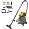 STANLEY AR Blue Clean STANLEY Aspiratore Solidi e Liquidi SXVC20PTE con Presa Elettroutensili (1200 W, 20 l)