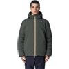 K-WAY K Way Jack St Thermo Double Uomo Green Blackish Blue Depth