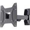 hama TV-Wandhalterung FULLMOTION 1 Arm 48" schwarz
