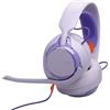 JBL Cuffie gaming JBL Quantum 250, cablate, modello over-ear, colore viola