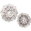 Beydodo Dilatatore Tunnel Tutte Le Misure, Tappo Orecchio Acciaio Chirurgico 2pcs Orecchini Piercing Donna Forma di Fiore Cavo
