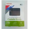 Toshiba Canvio Ready 4TB Hard Disk Esterno Portatile 2.5" USB 3.2 Gen 1 NTFS