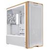 Lian Li Lancool LAN217W computer case Midi Tower Bianco, Legno (Lian Li Lancool