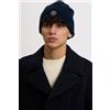 Stone Island Cappellino Lana Blu Uomo