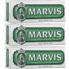 Marvis Dentifricio Classic Strong Mint 3x25 g