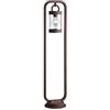 Trio Leuchten 404160124 - Lampada da esterni per vialetti Sambesi, in alluminio pressofuso, acrilico trasparente, non inclusa 1 x E27.