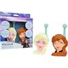 Lexibook, Frozen, Walkie-Talkie 3D Frozen, Portata di 500m, 2 Canali di Comunicazione, Clip da Cintura, Blu, TW18FZLXB