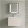 KAMALU Mobile bagno 60 cm lavabo integrato e specchio contenitore | KAM-SM60