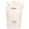 OUAI - Ricarica spessa per shampoo, combatte e nutre i capelli secchi e spessi con cheratina rinforzante, radice di marshmallow, burro di karitè e olio di avocado