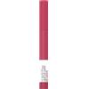 Maybelline Rossetto Matita Superstay Ink Crayon, Colore Matte A Lunga Tenuta, 80 Run The World, 1 Unità, Confezione Da 1