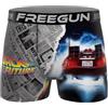 FREEGUN Boxer Uomo Ritorno al Futuro Delorean | Boxer Elastico in Vita e Cotone Regalo Originale