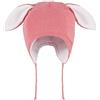 LACOFIA Cappello Invernale Neonato con Orecchie Berretto Beanie Bambino Cappellini a Maglia Foderato in Caldo Pile per Bimbo