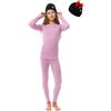Merino.tech Intimo Termico Lana Merino Bambino - Medio Completo Maglia Termica Lana Merino e Pantaloni Bambina e Ragazzo