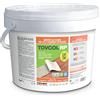 TOVER Tovcol RP Colla per LVT PVC e Gomma, Adesivo Acrilico per Pavimenti Resilienti, Pronto all'Uso, Senza Solventi, 7 kg