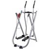 XBDLYQBD Cyclette Pieghevole Ellittica, Attrezzatura Fitness, Bici Da Palestra Domestica, Air Walker Cardio Dual Trainer Verticale Per Esercizi In Sala, Argento