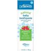Dr. Brown's Fluoride-Free Baby Toothpaste, Safe to Swallow, Strawberry, 1-Pack, 1.4oz/40g, 0-3 years