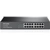 TP-Link TL-SF1016DS Switch Desktop, 16 Porte RJ45 10/100 Mbps, Plug & Play, Tecnologia Green Ethernet, Controllo di Flusso IEEE 802.3x, Struttura in Metallo, Installazione Facile, Facile da Usare