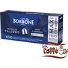 Caffè Borbone 200 Capsule Nespresso Caffè Borbone Miscela Magica Palermo Capsule Alluminio