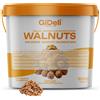 GiDeli Noci 5 kg non salate naturali senza buccia semi interi Omega-3 GiDeli