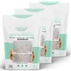 GiDeli Eritritolo Eritritolo 3x5kg Doypack Sostituto dello Zucchero Naturale Dolcifi...