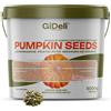 GiDeli Semi di Zucca 5kg Tostati Non Salati Senza Guscio Vegan Snack Proteine Zinco ...