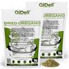 GiDeli Origano 2 kg foglie essiccate naturale vegan pizza pasta erbe da cucina GiDeli