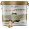 GiDeli Noci di macadamia frattura 1 kg di macadamia non salata cruda semi cereali co...