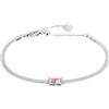 Generic Bracciale Donna Marlù Sparkles 31BR0010-LF in Acciaio Silver con Zircone Rosa