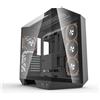 darkflash Case without power supply - DARKFLASH DY470 - Cube - ATX format - Black