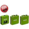 RODE Sistema microfonico wireless Rode Wireless GO Gen 3 verde + cuffie intrauricolari in omaggio