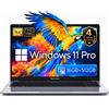 Blackview AceBook 5, laptop da 15,6 pollici con display IPS Full HD, processore Intel N6000, 16 GB di RAM, SSD da 512 GB, supporto per schede TF fino a 2 TB, sistema operativo Windows 11 Pro, batteria da 38 Wh, peso di 1,6 kg