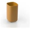 METAFORM Portaspazzolini Pod in resine termoplastiche Made in Italy zafferano