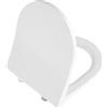Idro-Bric Sedile WC Slim S20 Round in duroplast con chiusura Soft Close e cerniere cromate