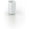 METAFORM Portaspazzolini Pod in resina termoplastica bianco opaco