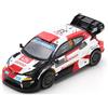 Spark Model TOYOTA YARIS N.33 4th RALLY MONTE CARLO 2023 E.EVANS-S.MARTIN 1:43