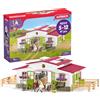 SCHLEICH HORSE CLUB | Maneggio Con Cavallerizza E Cavalli 42344 | Set Con Scuder