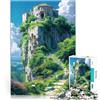 Paesaggio in Stile Ghibli Puzzle Da 2000 Pezzi per Adolescenti Giocattoli Giochi