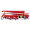 Brekina FIAT 691 T RENNTRANSPORT FERRARI W/2 FERRARI 312 T2 F1 + 6 FIGURES 1:87