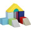 Set Costruzioni Morbide per Bambini 1-3 Anni con 11 Forme in PU e EPE