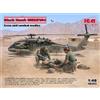ICM UH-60A BLACK HAWK MEDEVAC WITH FLIGHT MEDICS KIT 1:48