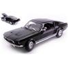 Maisto FORD MUSTANG GTA FASTBACK 1967 BLACK 1:18