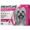 BOEHRINGER ING.ANIM.H.IT.SpA Frontline Tri-Act x3 Pipette, Antiparassitario Per Cani (2-5Kg) Contro Parassiti Esterni E Insetti Volanti