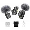 Hollyland LARK A2 (2TX 1RX Case) Microfono Wireless AI Auto Limit Plug & Play