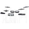 Roland Drum sound module and pad set per TD713 Electronic Drum Set Kit NUOVO