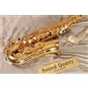 Yamaha YAS-480 sassofono contralto sax ottone dorato chiave Eb strumenti musi...