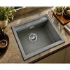 Elleci Lavello 1 vasca 57x51cm Elleci Best 105 Keratek Concrete- LKB10599